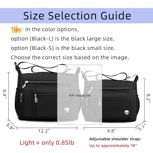 Women Shoulder Handbag Roomy Multiple Pockets Bag Ladies Crossbody Purse Fashion Tote Top Handle Satchel