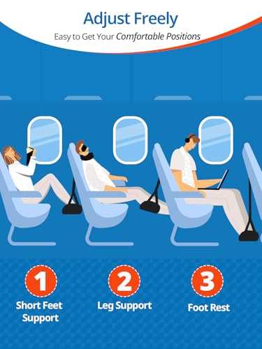 Foot Hammock for Plan Travel (2 Count)