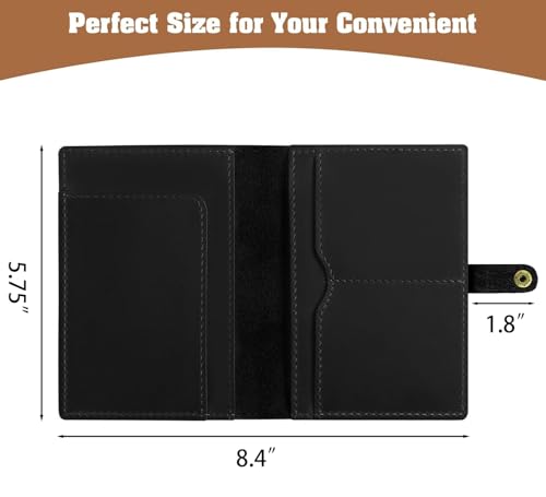 Genuine Leather Passport Holder For Travel