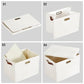 17" Large Fabric Storage Box with Lids (3 Count)