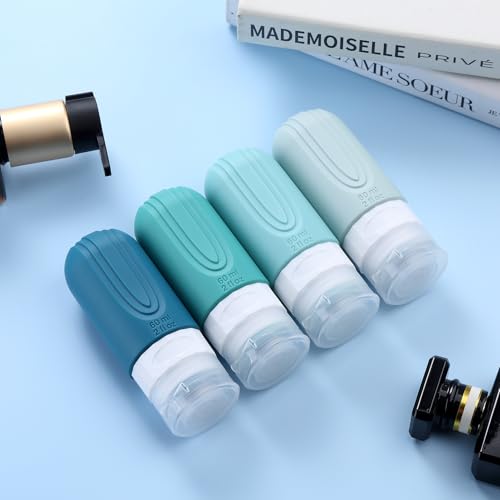 Travel Bottles for Toiletries (4 Count)