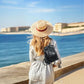 Small Women Backpack Purse PU Leather Anti