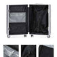 26 Inch Checked Zipperless Luggage with Cup Holder