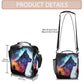 Wolf Forset Kids Lunch Box for Girls Boys Reusable Insulated Lunch Bag for Kids Toddler Thermal Cooler Spacious Lunchbox with Shoulder Strap Lunchbag for School Work Picnic (print 16)