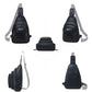 10L Crossbody Sling Bag for Women Men Anti Theft Cross Body Fanny Pack Belt Bag Purse Gifts for Women Faux Leather