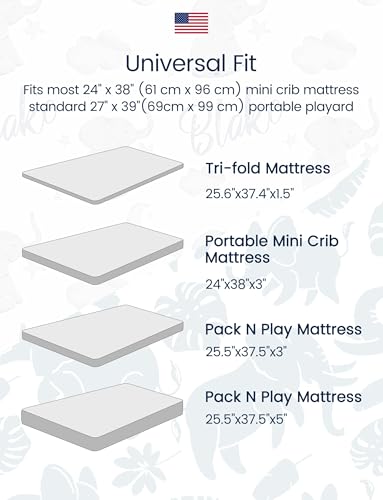 Premium Soft Pack n Play Sheets (2 Count)