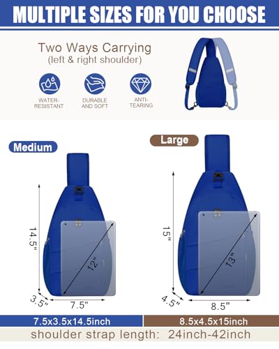 Crossbody Bags for Women Men Trendy Sling Bag Backpack Chest Bag