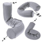 Twist Memory Foam Travel Pillow for Airplanes