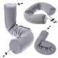 Twist Memory Foam Travel Pillow for Airplanes