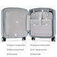 16 Inch Underseat Small Carry On Luggage