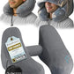 Air Inflatable Neck Pillow for Traveling on Plane