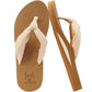 Flip Flops for Women Arch Support Summer Beach Sandals Beige Size 12