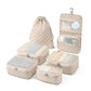 Compression Packing Cubes for Women (6 Count)