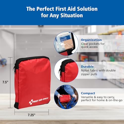 313 Piece Home & Go Emergency First Aid Kit