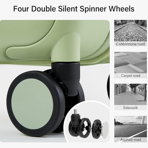 Underseat Carry On Luggage with Wheels