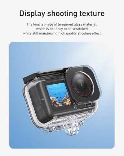 Waterproof Case With Floating Stick for DJI Action 5 Pro Action 4