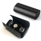 Longjet Watch Roll Travel Case for Men Portable Watches Organizer Box