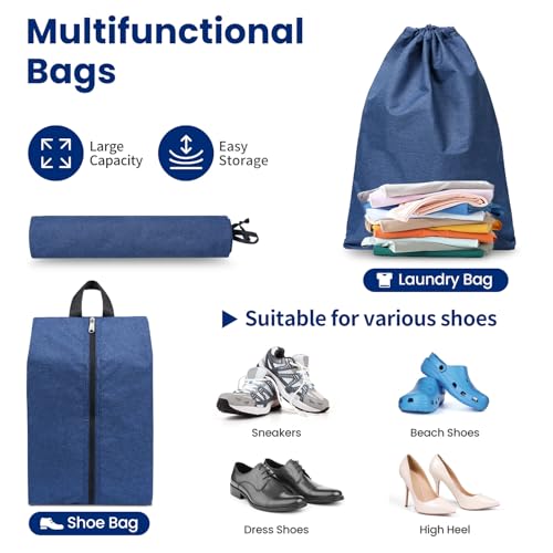 Compression Packing Cubes for Travel (8 Count)
