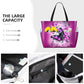 Beach Bag for Women Butterfly Print Beach Tote Bag Waterproof Sandproof Large Bags with Zipper Big Capacity for Travel