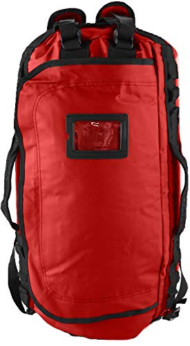 Trailhead Duffel Bag Shoulder Straps Waterproof Red Small