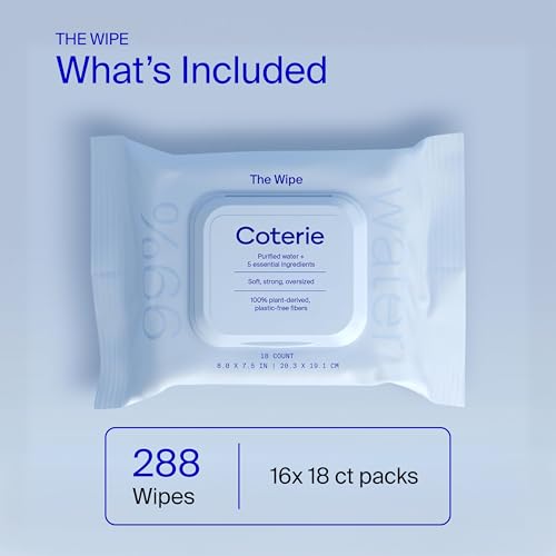 Baby Travel Size Wipes for Sensitive Skin (288 Count)