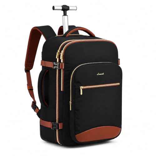 Rolling Backpack with Wheels