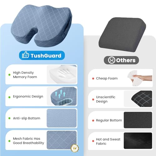 Memory Foam Office Chair Seat Cushion