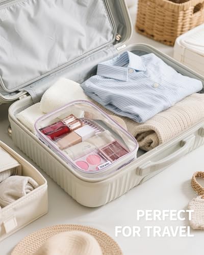TSA Approved Clear Toiletry Bag for Travel