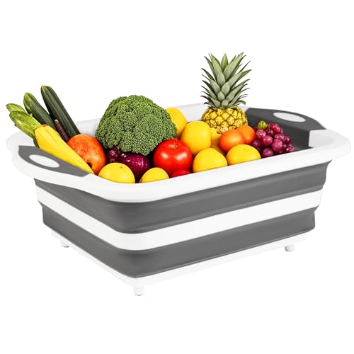 Collapsible BBQ Prep Tub