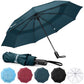 Windproof Travel Umbrellas for Rain and Sun