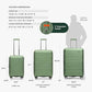 Pagosa Hardshell Expandable Luggage with Spinner Wheels