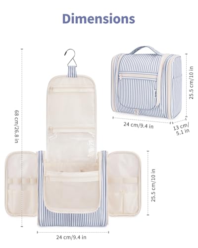 Large Hanging Travel Toiletry Bag for Women