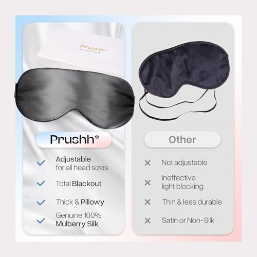 Adjustable Blackout Silk Sleep Mask
