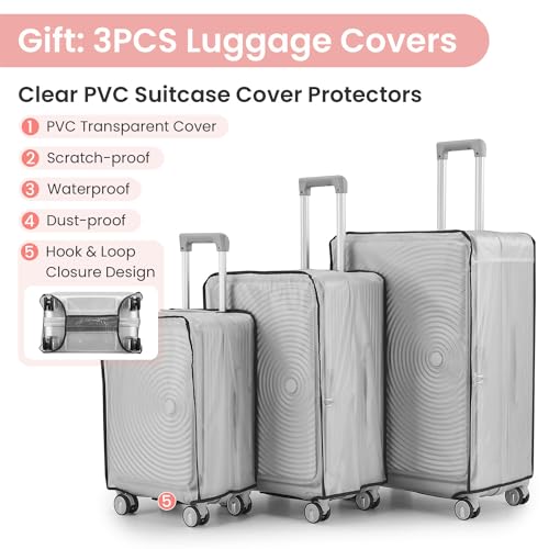 3 Piece Luggage Set (3 Count)