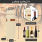 Single Bottle Wine Bag Carrier Insulated Cooler Tote with Strap