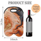 Wine Carrier Tote Personalized Bag for 2 Bottles