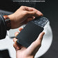 Pop up Card Holder Minimalist Credit Card Holder RFID Blocking Slim Metal Card Case for Men or Women