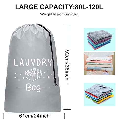 2 Pack Extra Large Travel Laundry Bag (2 Count)