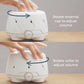 Dohm (White/Gray) & Travel Case (2 Piece Set) The Original White Noise Machine with Natural Sound from a Real Fan, Sleep Aid & Noise Cancelling For Adults & Baby, Office Privacy & Meditation