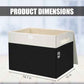 Large 42 Quarts Fabric Storage Bins with Lids [2