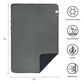 Large Waterproof Outdoor Blanket Thick Fleece 80" x 58"