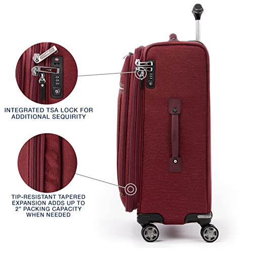 Platinum Elite Checked Luggage Spinner