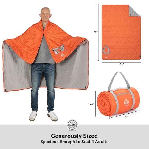 Large Waterproof Outdoor Stadium Blanket