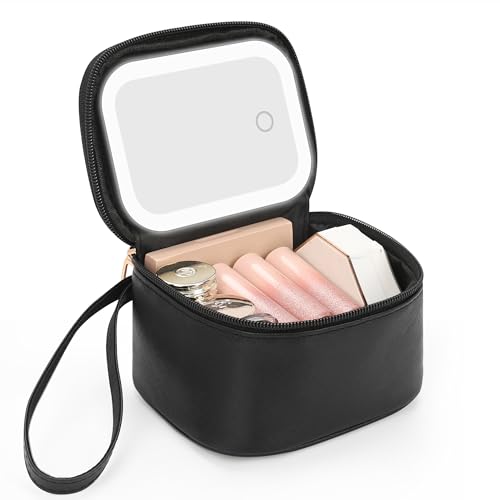 Mini Makeup Bag with Led Mirror