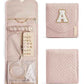 Travel Jewelry Organizer Case A Initial Jewelry Roll