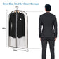 Hanging Clothes Storage with 4" Gusseted Garment Covers