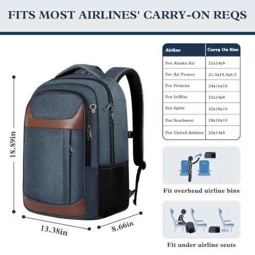 Travel Laptop Backpack 17 Inch