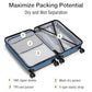 Luggage Sets 2 Piece Suitcase Set Hardshell 20 inch (2 Count)