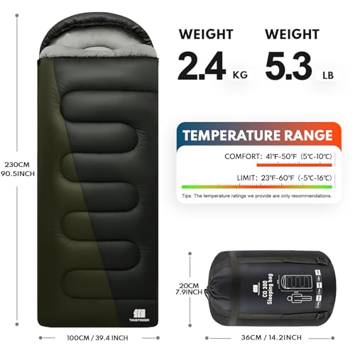 XXL Sleeping Bags for Adults Teens