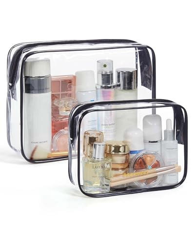 Clear Toiletry Bag 2 (2 Count)